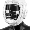 Casque de protection pour enfants homologué WKF Approved, blanc Tokaido