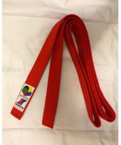 Ceinture Hirota coton rouge ou bleue spécial Yohachi