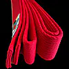 Ceinture compétition Karate SHUREIDO Kata Rouge ou bleu Coton - WKF 10 Ceinture compétition Karate SHUREIDO Rouge Coton – Approuvée WKF