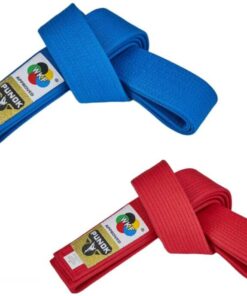 Ceinture de compétition PUNOK Kata WKF - Rouge ou Bleue - WKF