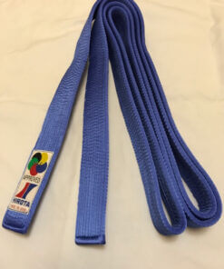 Ceinture karate HIROTA Satin qualité supérieure bleue ou rouge – Extra-large