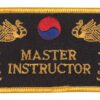 Insignes brodés Master Instructor - Danrho