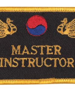 Insignes brodés Master Instructor - Danrho