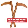 Kama Kamikaze Kobudo Professionnel en hêtre, paire