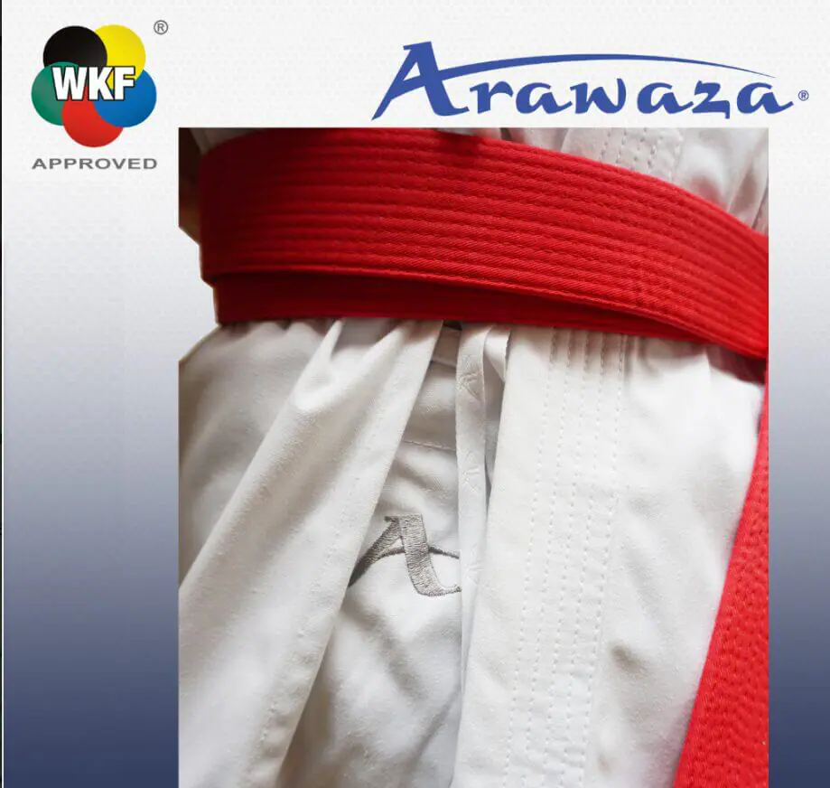 Kimono Karate Kata Deluxe Evo Combo Set – Premier League - rouge -bleu