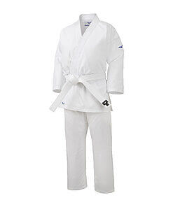 Kimono Karate Kiai Mizuno sans ceinture