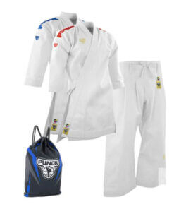 Kimono Karate PUNOK WKF Compétition VERTEX - Set 3 pièces