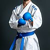 Kimono Karate Tokaido Kumite Master K1 – Premiere League-bleu