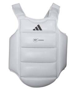 Plastron de Karate Adidas Enfant WKF - Blanc