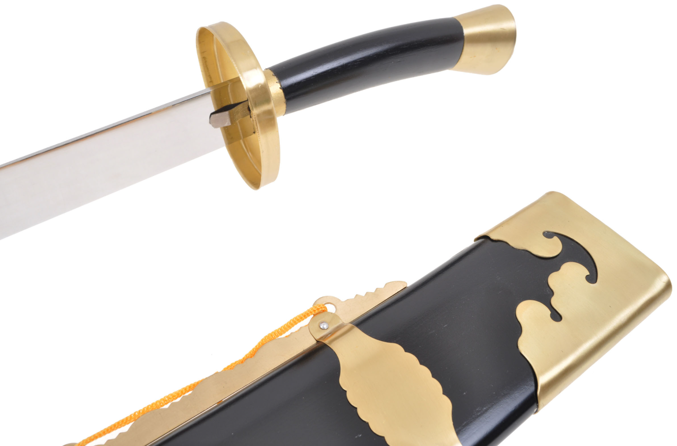 Sabre Traditionnel Wushu Rigide en Inox 10 Sabre Traditionnel Wushu Rigide en Inox