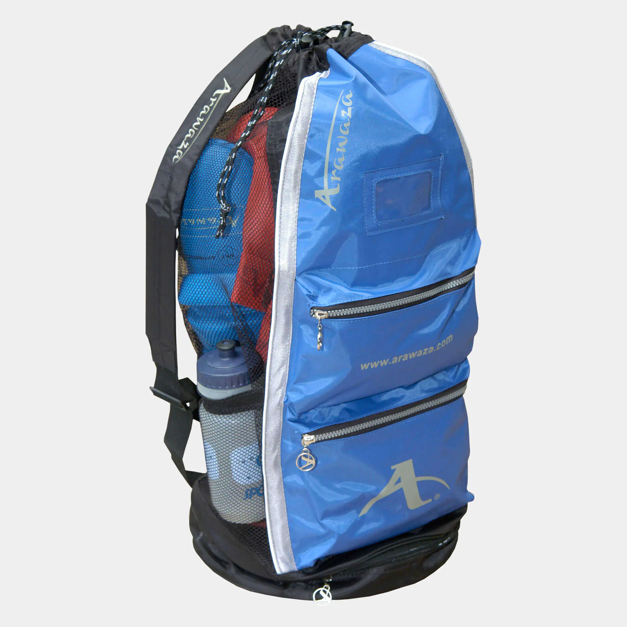 Sac GEAR BAG Arawaza pour compétition de Karate-bleu royal