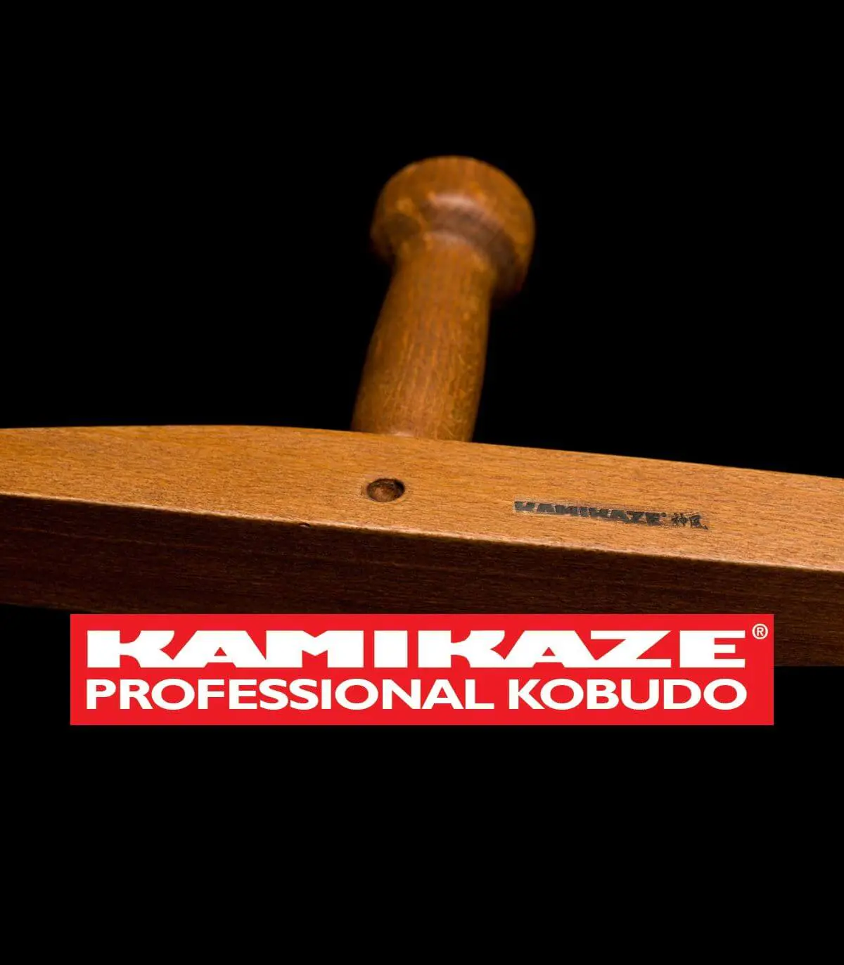 Tonfa Kamikaze Professionnel Kobudo-chêne