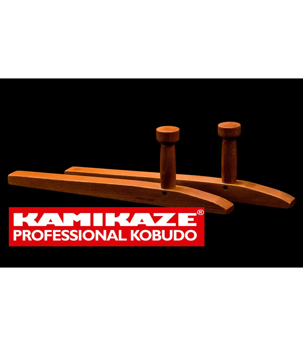 Tonfa Kamikaze Professionnel Kobudo chêne
