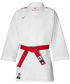 Veste Karate kumite Tôshi WKF brodée Mizuno