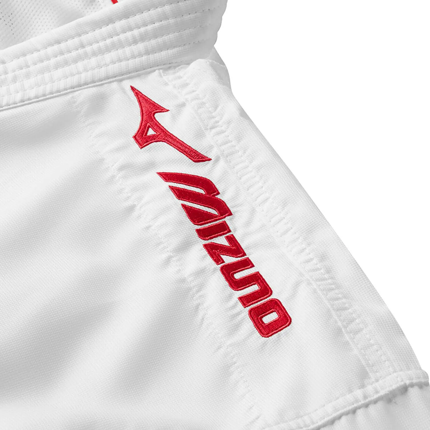 Veste Karate kumite Tôshi brodée Mizuno 8 Veste Karate kumite brodée Tôshi WKF Mizuno rouge