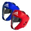 Casque de Boxe Compétition Amateur Adidas bleu ou rouge