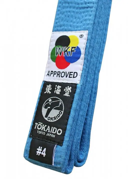 ceinture-bleue-karate-wkf-tokaido-gtbl-etiquette