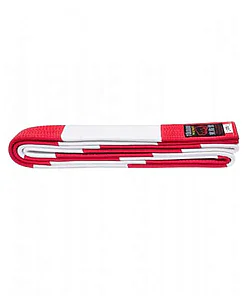 ceinture-de-karate-rouge-et-blanche-tokaido