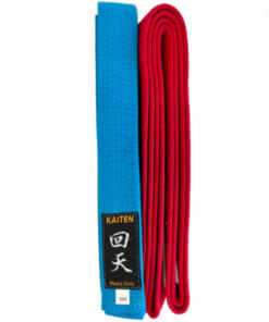 ceinture-karate-competition-kumite-rouge-bleu-kaiten-chez-karate-gi
