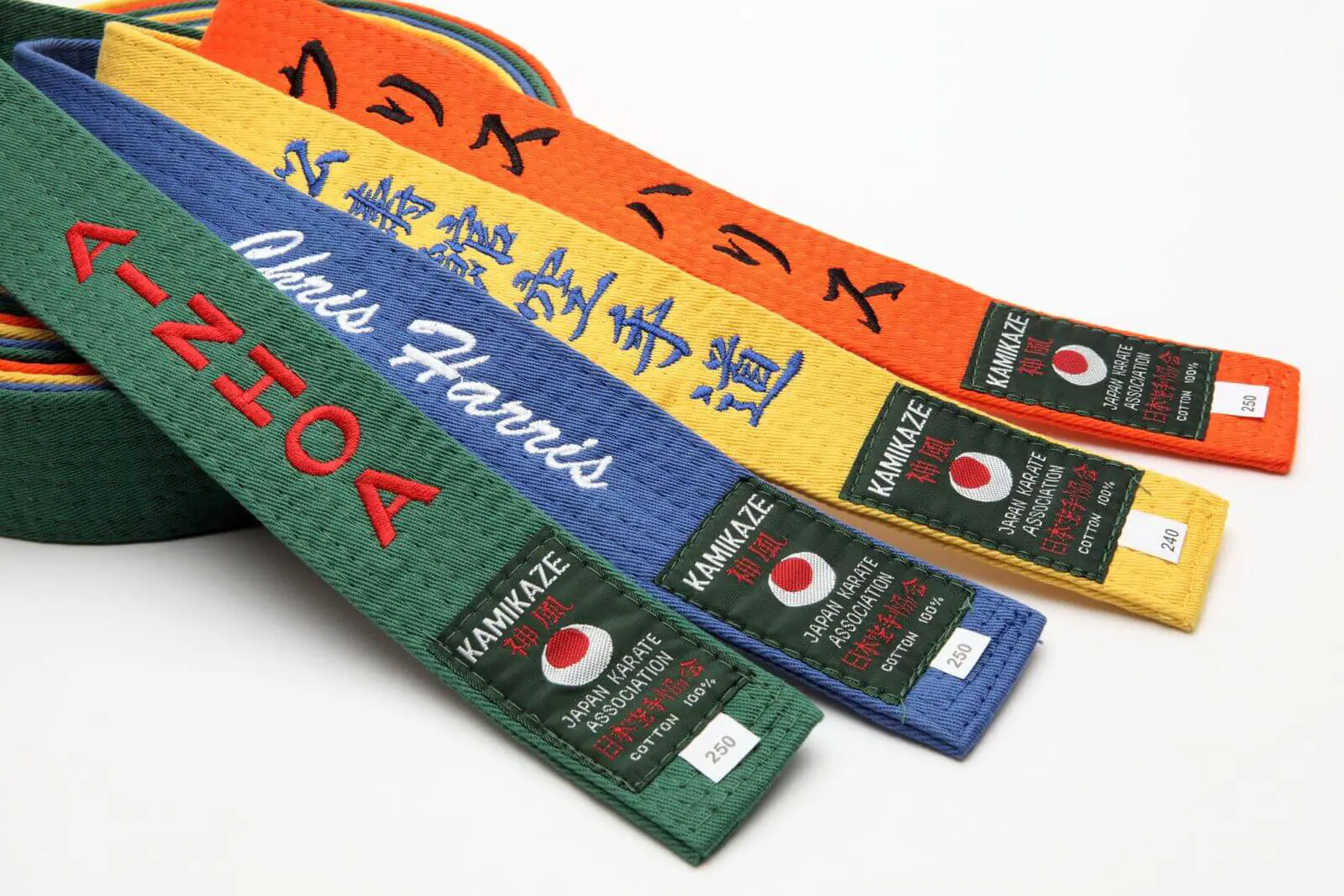 ceinture-karate-couleurs-uni-kamikaze-broderie