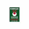 ceinture karate couleurs uni kamikaze etiquette verte jka
