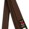 Ceinture Marron SHUREIDO Okinawa Extra Large de Karate - coton qualité supérieure