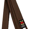 Ceinture Marron SHUREIDO Okinawa Extra Large de Karate - coton qualité supérieure