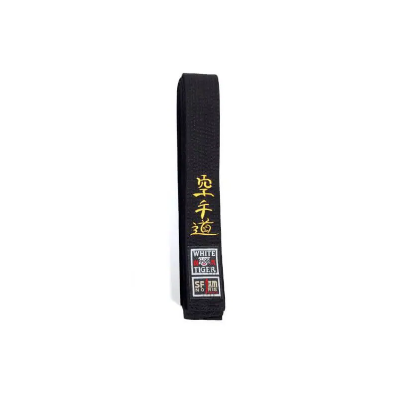 Ceinture Noire Brodée Karaté-Do de NORIS