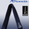 Ceinture noire de Karate ARAWAZA coton ou satin