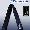 Ceinture noire de Karate ARAWAZA DELUXE coton ou satin