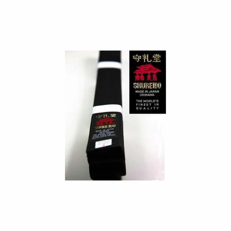 ceinture-noire-karate-shureido-zoom-2-coton