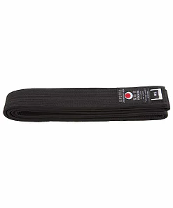 Ceinture noire Karate Tokaido Coton qualité supérieur
