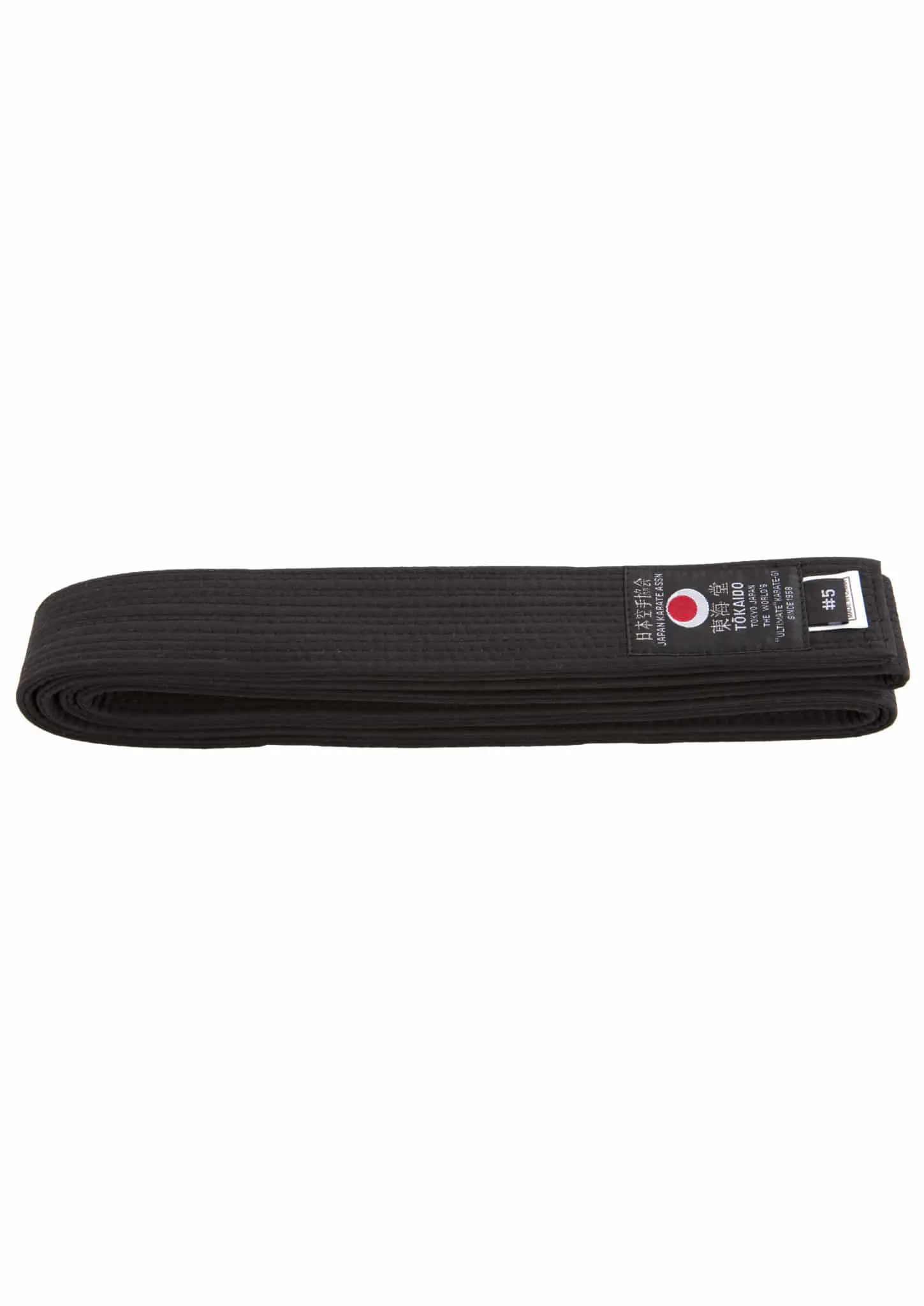Ceinture noire Karate Tokaido Coton qualité supérieur 3 Ceinture noire Karate Tokaido Coton qualité supérieur