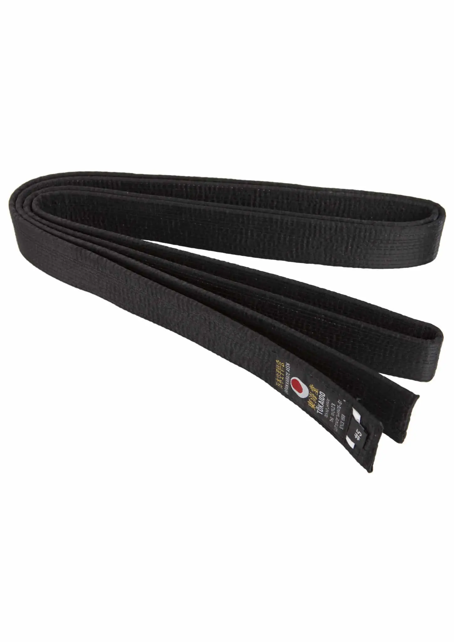 Ceinture noire Tokaido satin de Karate - Satin qualité supérieur