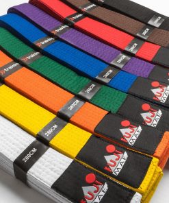 Ceintures arts martiaux de couleur