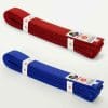 ceintures-de-competition-seishin-international-wkf-rouge-et-bleu-satin