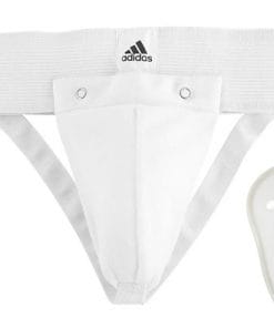 Coquille de protection Karate - Adidas - slip Coton - Blanc