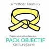 Cours de Karate en ligne Ceinture jaune PACK OBJECTIF Karate3G™ video
