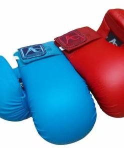 Gants de Karate ARAWAZA bleus ou rouges - Style WKF