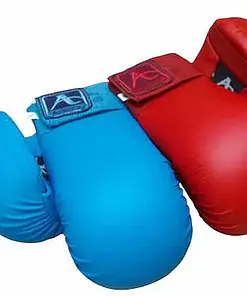 Gants de Karate ARAWAZA bleus ou rouges - Style WKF