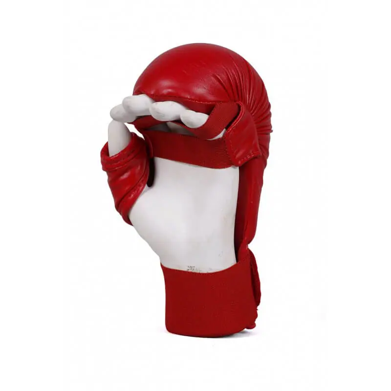 gants-de-karate-avec-pouce-noris-rouge