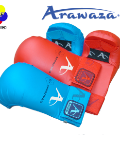 Gants de Karate ARAWAZA bleus ou rouges - WKF