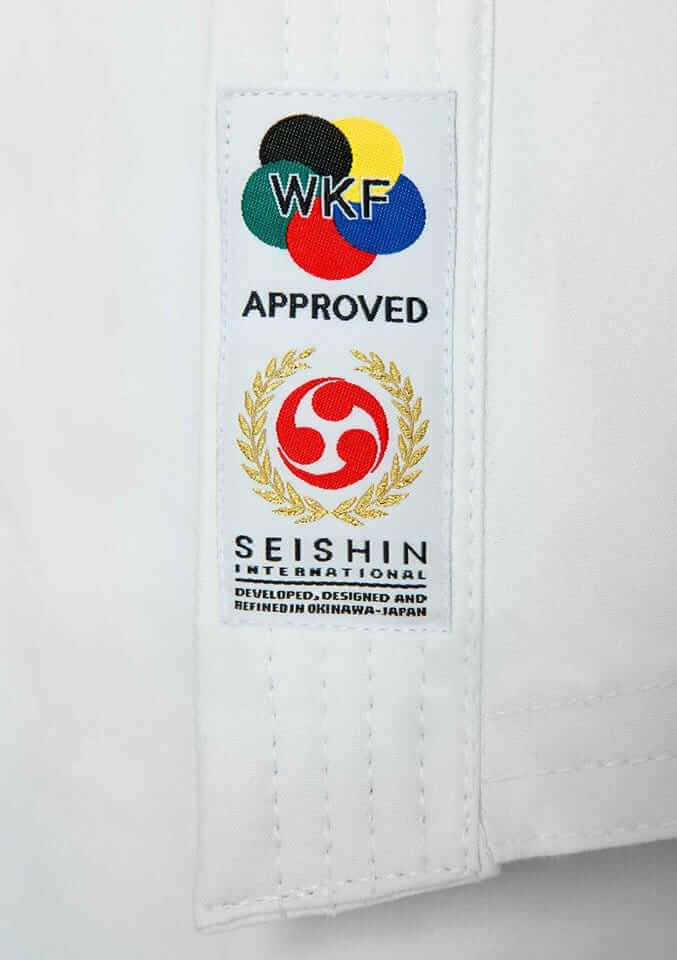 Kimono Karate Seishin International Homme - WKF 8 karate-gi-homme-seishin-international-wkf-logo