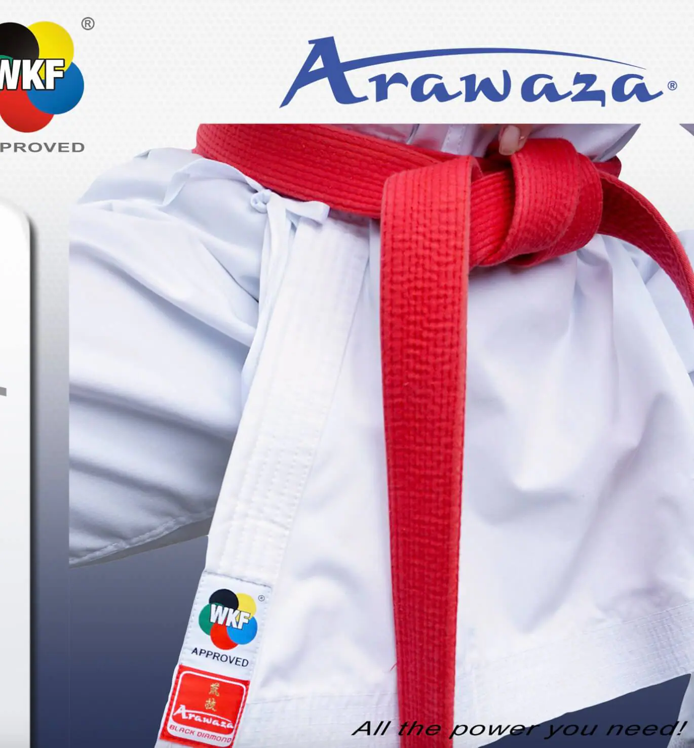 kimono-karate-gi-arawaza-black-diamond-coupe-femme-zoom-etiquette