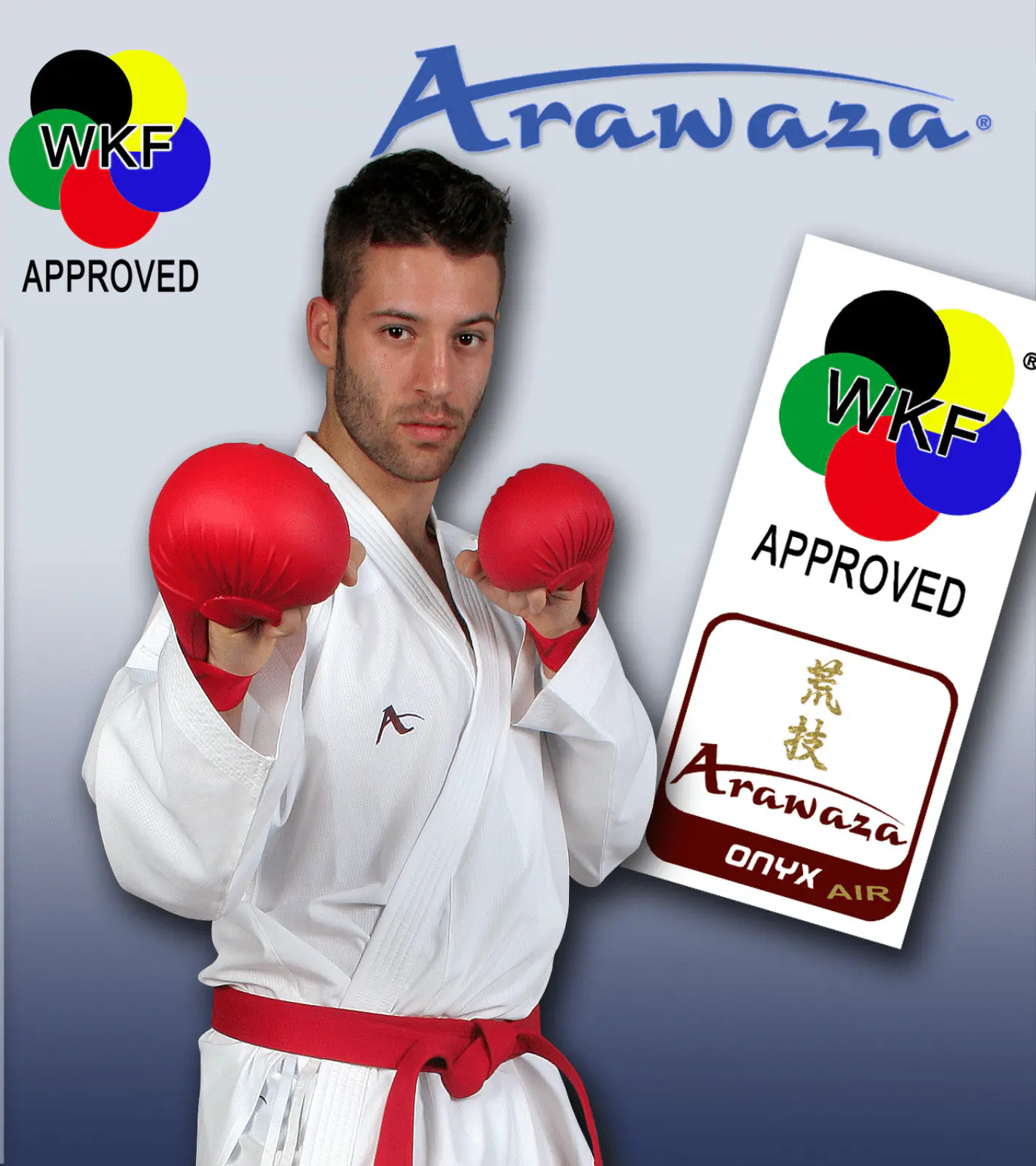 Karate-Gi Arawaza Onyx Air - WKF Approved - Kumite - 170