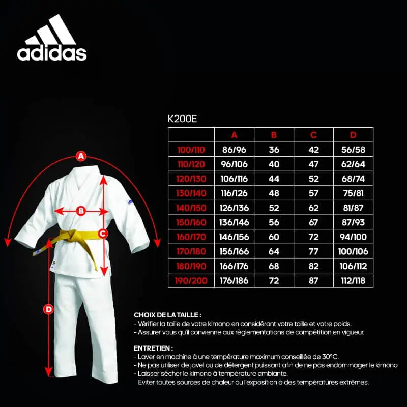 kimono-karate-gi-evolutif-adidas-k200e-tailles