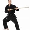Kimono Tokaido BUJIN KURO Noir 190 cm-kobudo-atbk karategi