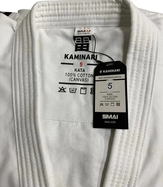 Kimono Karaté Kata KAMINARI SMAI - WKF 6 kimono-karate-kata-kaminari-smai-wkf-col