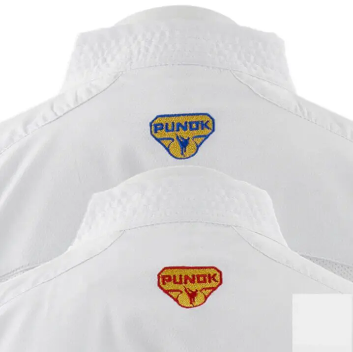 Kimono Karate PUNOK WKF Compétition Kumite - Takyon Set 3 pièces 20 kimono-karate-punok-wkf-competition-takyon-rouge-bleu
