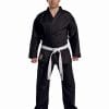 Kimono Karate Traditional Noir KWON 8oz face karategi